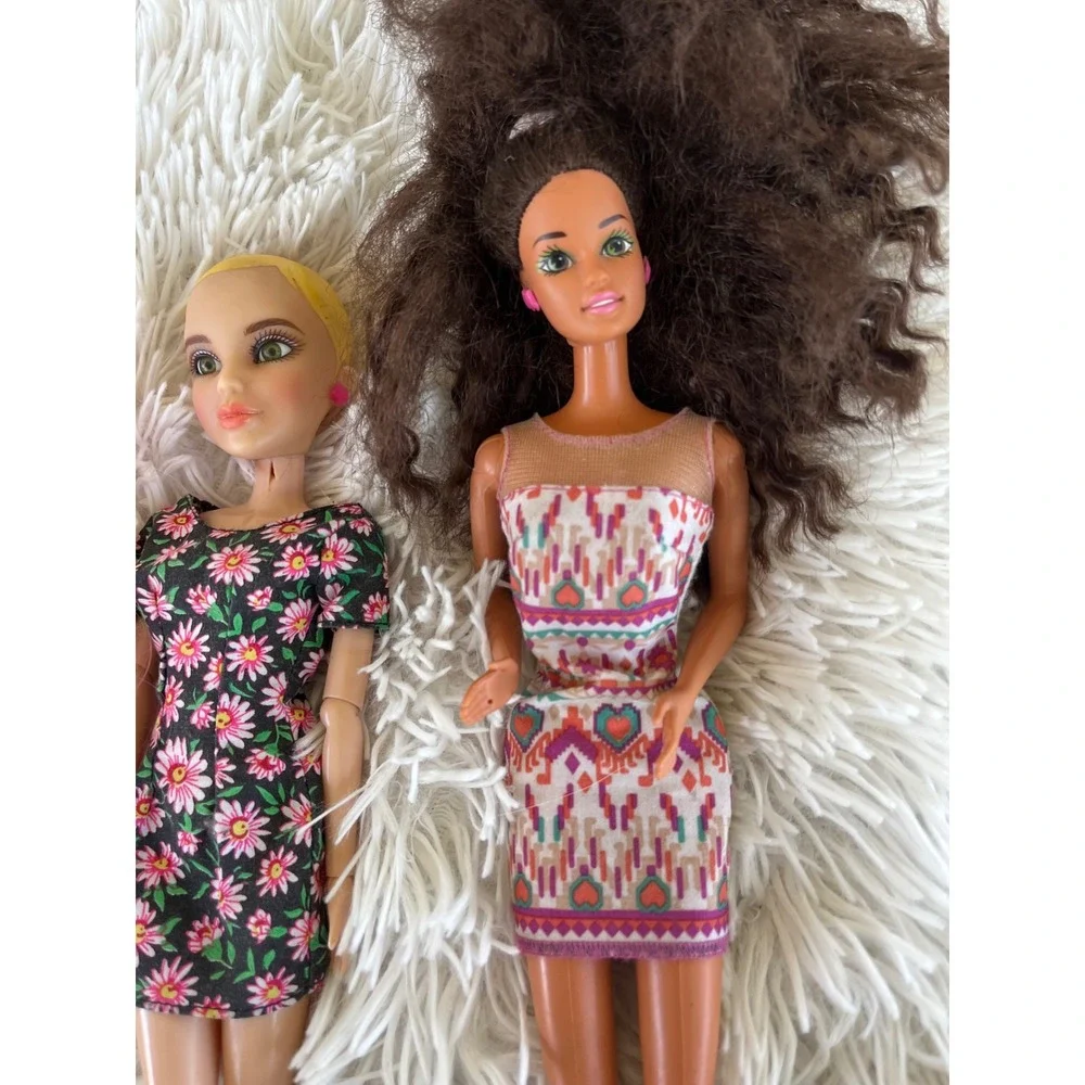 Rainbow High Kia Hart Barbie Christie Mixed Fashion Doll Lot‎ of 3 Custom OOAK